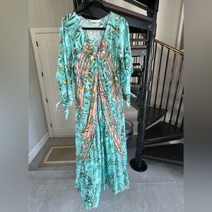 Johnny Was Floral Print Dress